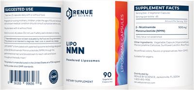Lipo NMN label