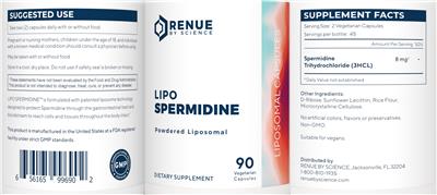 Lipo Spermidine label