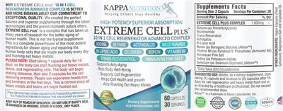 Extreme Cell Plus label