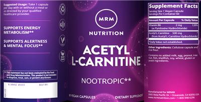 Acetyl L-Carnitine label