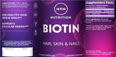 Biotin label