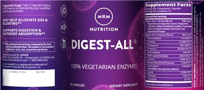 Digest-ALL label