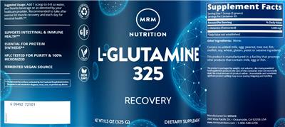 L-Glutamine 325 label