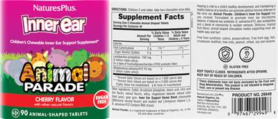Inner Ear Cherry Flavor label
