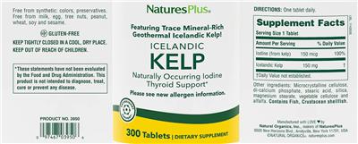 Icelandic Kelp label