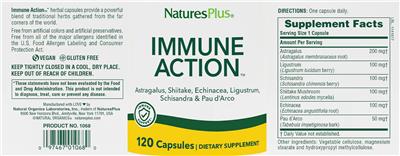 Immune Action label