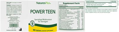 Power Teen label
