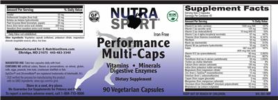 Performance Multi-Caps label