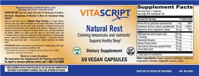 Natural Rest label
