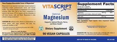 Optimal Magnesium label