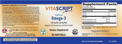 Optimal Omega-3 label
