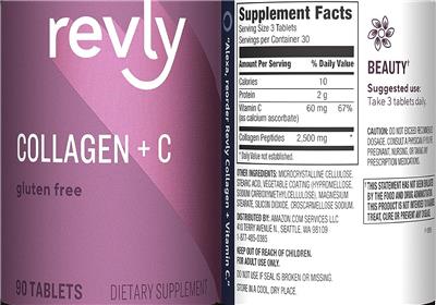 Collagen + C label