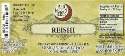 Reishi label