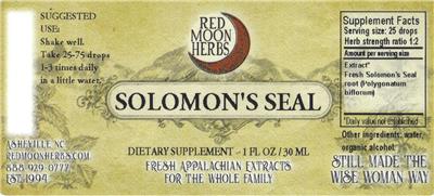 Solomon's Seal label