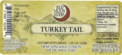Turkey Tail label
