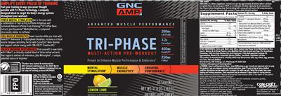 Tri-Phase Lemon Lime label