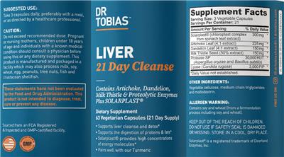 Liver 21 Day Cleanse label