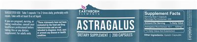 Astragalus label
