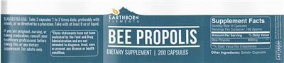 Bee Propolis label