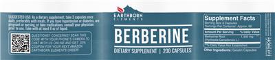 Berberine label