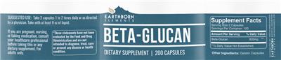 Beta-Glucan label