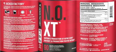 N.O. XT label