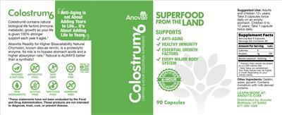 Colostrum6 label
