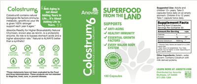 Colostrum6 label