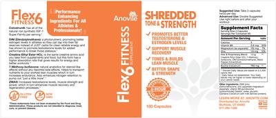 Flex6 Fitness label