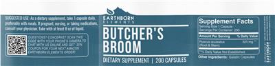 Butcher’s Broom label