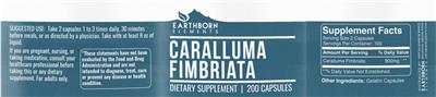 Caralluma Fimbriata label
