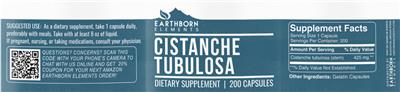 Cistanche Tubulosa label
