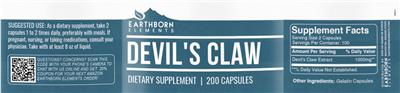 Devil’s Claw label