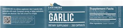 Garlic label