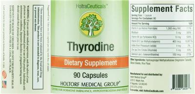 Thyrodine label