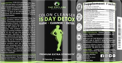 15 Day Detox label