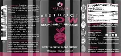 Beetroot Flow label