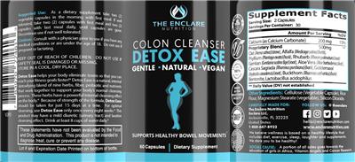 Detox Ease label