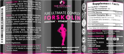 Forskolin label