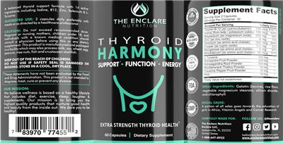 Thyroid Harmony label