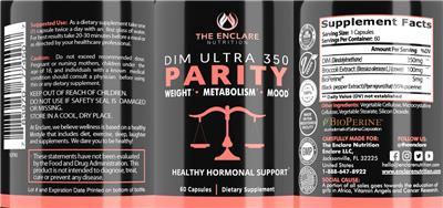Parity DIM Ultra 350 label