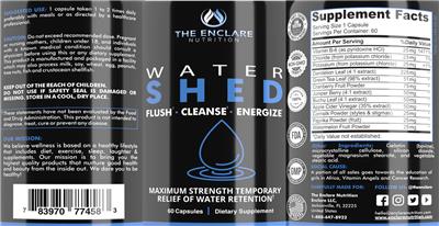 Water Shed label