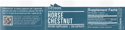 Horse Chestnut label