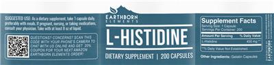 L-Histidine label