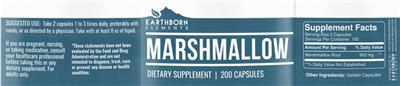 Marshmallow Root label