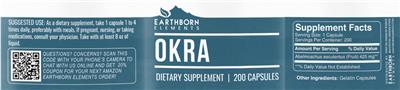 Okra label