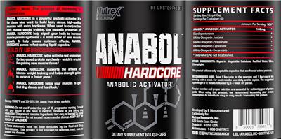 Anabol Hardcore label