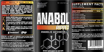 Anabol Ripped label