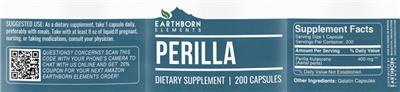 Perilla label