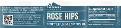 Rose Hips label